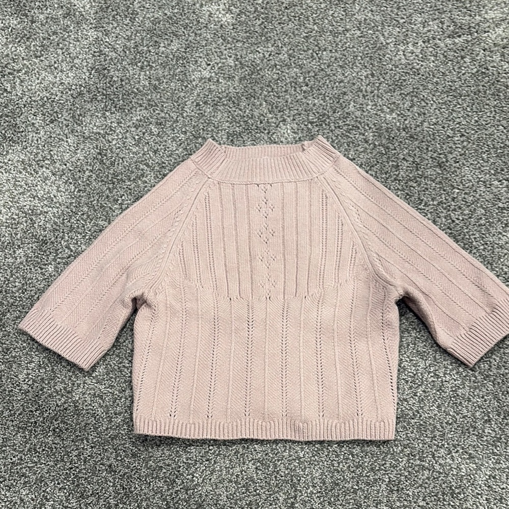 Free People Elegant Pink Women's Sweater